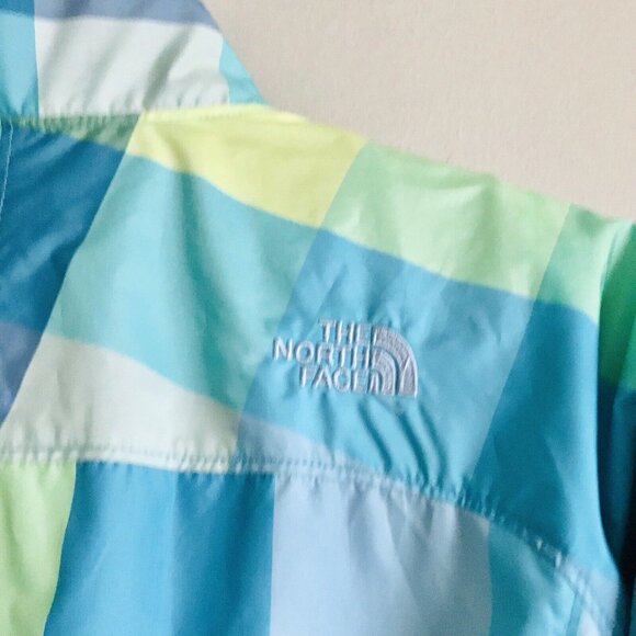 The North Face Women’s Plaid Lined Lightweight Windbreaker Jacket Size Small - Picture 3 of 8